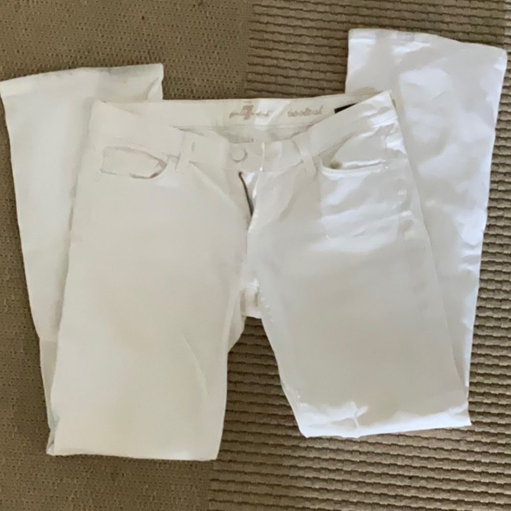 White jeans